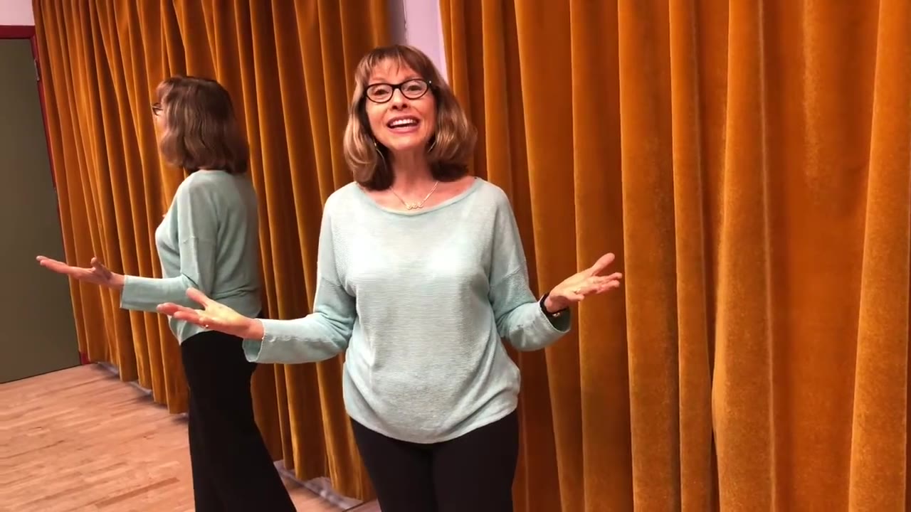 Susanne Katchko coaching presence on a stage